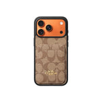 Luxury Case Modern Heritage Card Holder for iPhone 12-17 Series