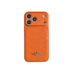 Luxury Coach Monogram Protective iPhone Case – Designer Leather Finish