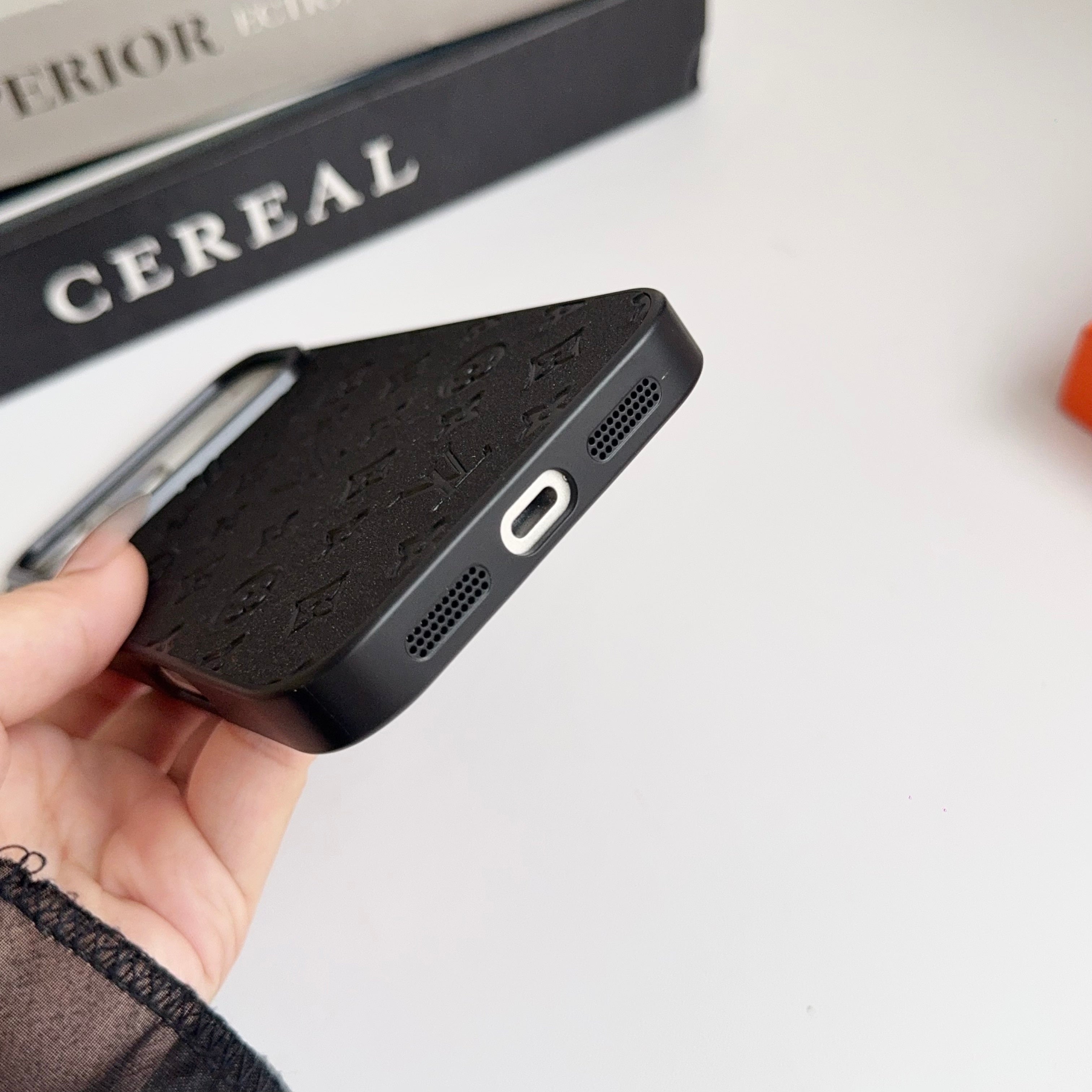 Lux LV Leather Phone Case For iPhone 17 / 16 / 15 / 14