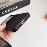 Lux LV Leather Phone Case For iPhone 17 / 16 / 15 / 14