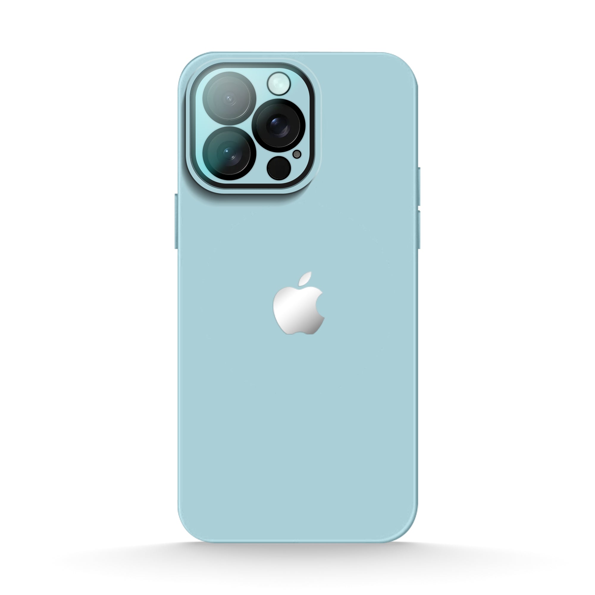 Luxury Frosted Case with Lens Tempered Glass Protection For iPhone 16 / 15 / 14