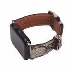 GG High Quality Leather Apple Watch Band