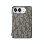 Textured Monogram Dior Case for iPhone Duo