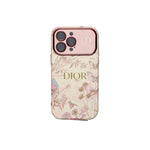 Dior Case Flower Style for iPhone 13-17