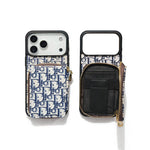 Dior Luxury iPhone Case Card Slot For iPhone 17 / 16 / 15 / 14