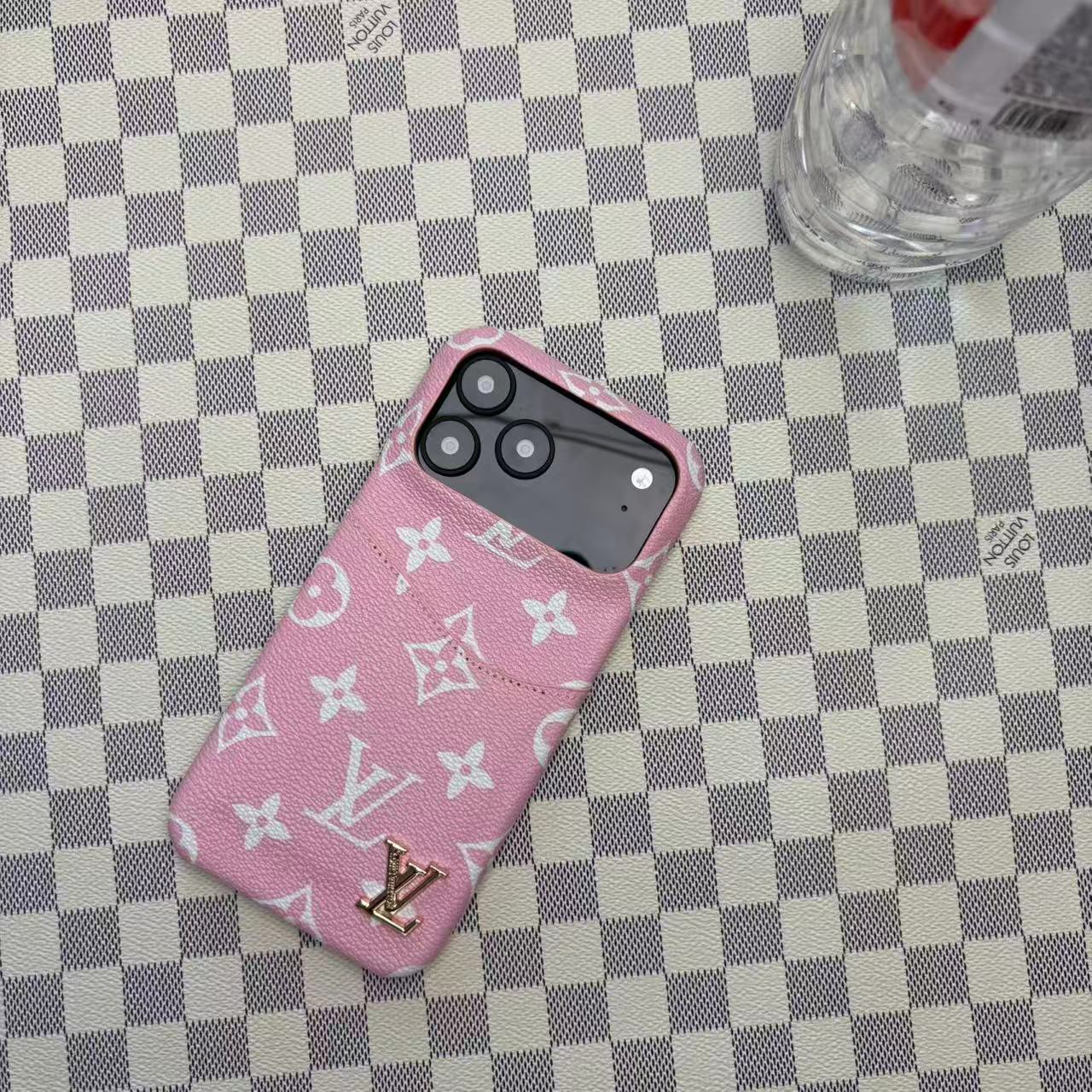 Leather Case with Card Holder For iPhone 17 / 16 / 15 / 14