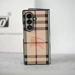 Luxury Burberry Case for Samsung galaxy Z Fold 3-8
