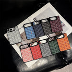 Luxury GYD Monogram Foldable MagSafe Case for iPhone Duo