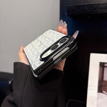 Luxury GYD Monogram Foldable MagSafe Case for iPhone Duo