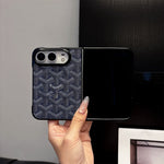 Luxury GYD Monogram Foldable MagSafe Case for iPhone Duo