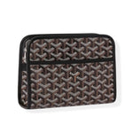 Goyard Jouvence MM black Goyardine Canvas Toiletry Pouch