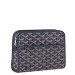 Goyard Jouvence MM Navy Goyardine Canvas Toiletry Pouch