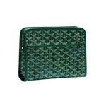Goyard Jouvence MM Green Goyardine Canvas Toiletry Pouch