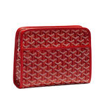 Goyard Jouvence MM Red Goyardine Canvas Toiletry Pouch