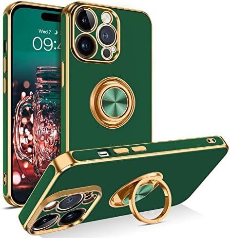 Shiny Plating Gold Slim Thin Soft TPU Rugged Bumper Shockproof Case for iPhone