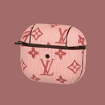 Elegant Multi-Color LV Leather AirPods Case