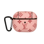 Elegant Multi-Color LV Leather AirPods Case