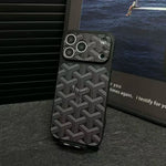 Luxury Vintage Leather Case For iPhone 13-17