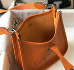Luxury Handle Bag Orange