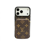 Canvas Leather Wallet Card Holder Crossbody Phone Case For iPhone 12-17