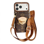Luxury Phone Case with Strap For iPhone 13-17
