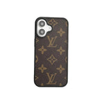 LV Style Classic Printed Leather Case for iPhone 13-18 Pro & Pro Max