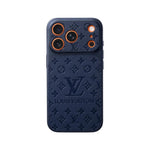 Luxury Designer Style Monogram Cover for iPhone 13-17 Series