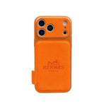 Hermes Premium Leather iPhone Case – Luxury Protection & Style