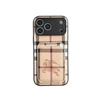 Luxury Card Holder Phone Case For iPhone 12-17