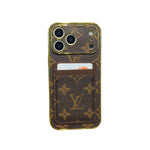 Premium Phone Case with Card Holder For iPhone 12-17