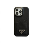 Luxury Leather Apple Phone Case Card Holder for iPhone 13-17