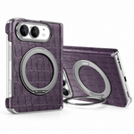 Luxury Leather Ring Stand Case for iPhone Duo
