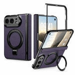 Leather Ring Stand Case for iPhone Duo