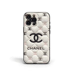 Embossed Chanel iPhone Case: Classic Luxury Design
