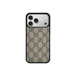Designer Monogram MagSafe Case for iPhone 12-17 Series