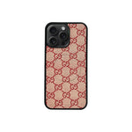 Designer Monogram MagSafe Case for iPhone 12-17 Series