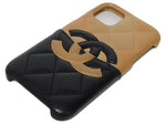 Elegant CC iPhone Case Orange For iPhone 13-17 Series