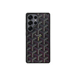 Premium Black GYD-Style Pattern with Magsafe Option for Samsung S22-S26 Series