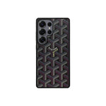 Premium Black GYD-Style Pattern with Magsafe Option for Samsung S22-S26 Series