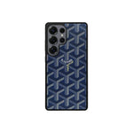 Premium Blue GYD-Style Pattern with Magsafe Option for Samsung S22-S26 Series