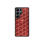 Premium Red GYD-Style Pattern with Magsafe Option for Samsung S22-S26 Series