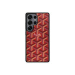 Premium Red GYD-Style Pattern with Magsafe Option for Samsung S22-S26 Series