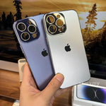 GLASS CAMERA LENS SHELL CASE FOR IPHONE 16 TO 14