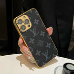 NEW DESIGN SOFT LUXURY IPHONE CASE WITH GOLDEN BORDER Roxy New 2