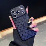 Luxury Designer Style Monogram Cover for iPhone 13-17 Series