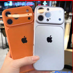 Luxury Matte Glass Case For iPhone 17 16 15 14