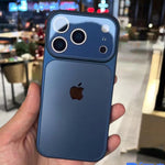 Luxury Matte Glass Case For iPhone 17 16 15 14