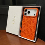 DR Luxury Leather Phone Case For iPhone 12-18 Pro & Pro Max