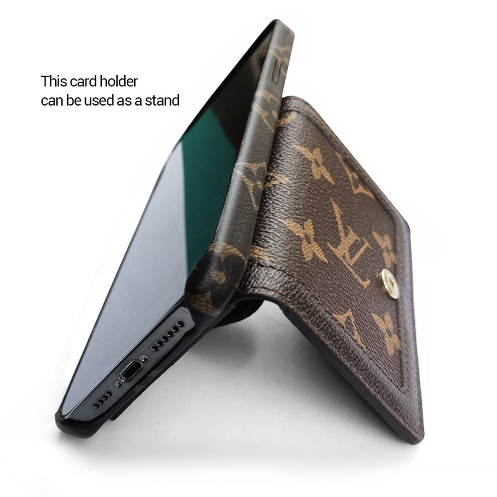 Beautiful luxury iphone case with credit card holder