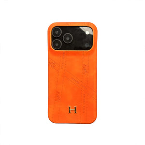 HERMES iPhone 12レザー　ケース Luxury Leather Phone Case For iPhone 12-17 – THEROXYMOB